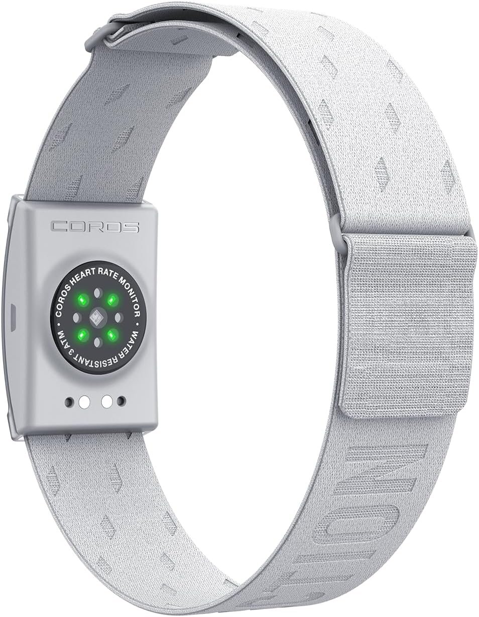 COROS Heart Rate Monitor, Comfort, Easy to wear, Auto-wear Detection, Advanced Sensor, Precise Data, Bluetooth, 38 Hours Battery Life, Connects up to 3 Devices at Once