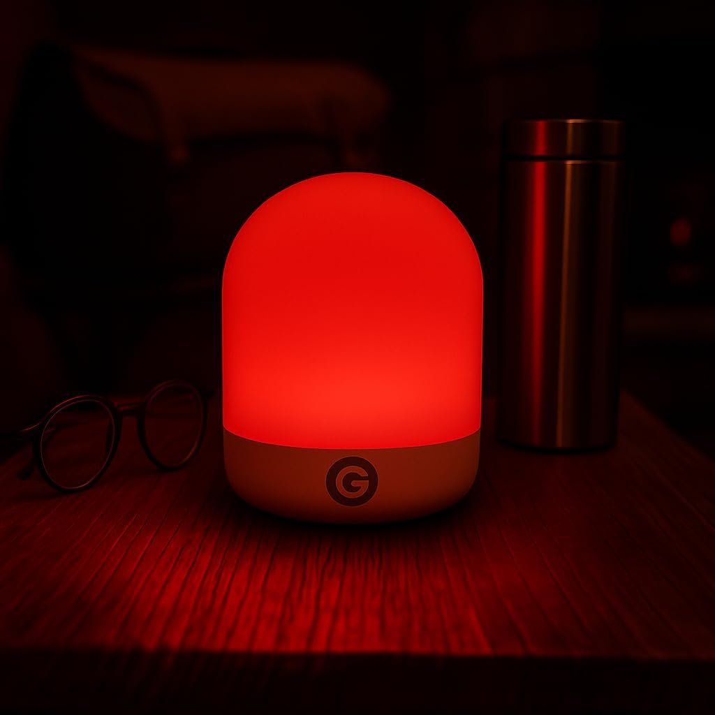 Revive – 670nm Red Portable Light by Gamma – Sleep Therapy – Melatonin Promoting Natural Sleep Aid for Wherever You GO