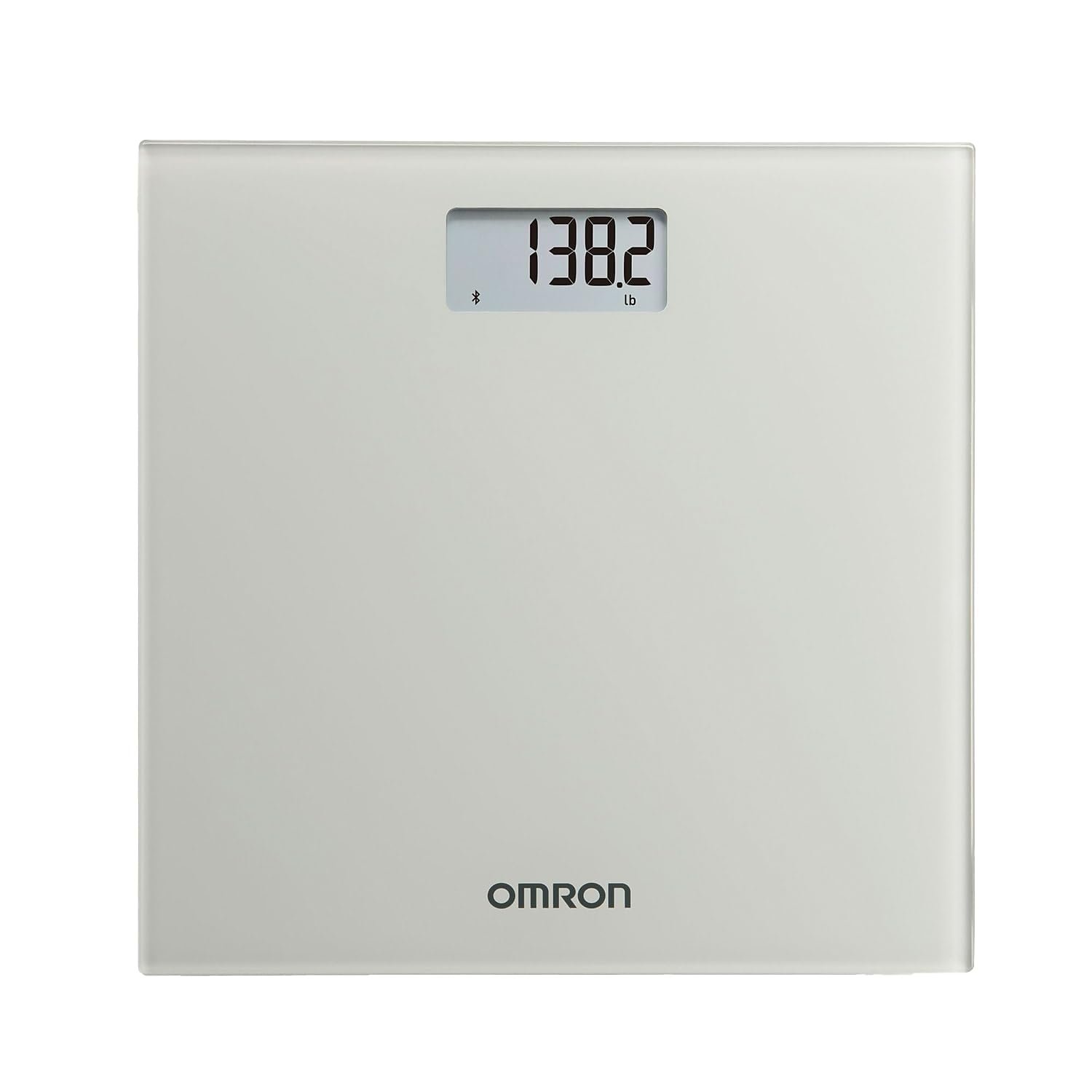 OMRON Digital Scale with Bluetooth Connectivity (SC -150) – 330 lb Weight Capacity – Use with Free OMRON Connect App – Light Gray