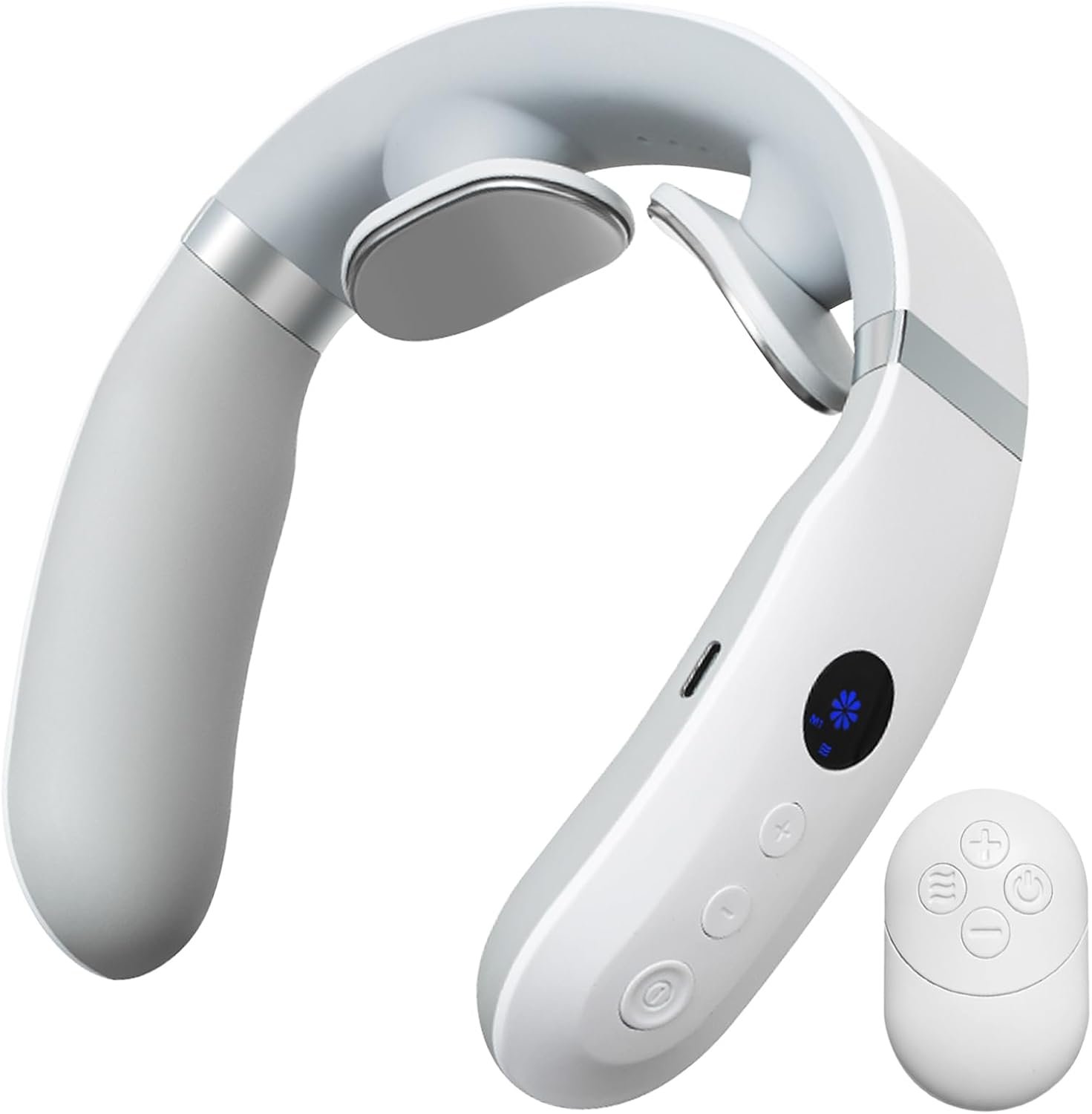 AiRunTech Neck Massager, Portable Electric Neck Massager with Heat, Soothing Massage for Shoulders, Relaxing Gifts for Men Women