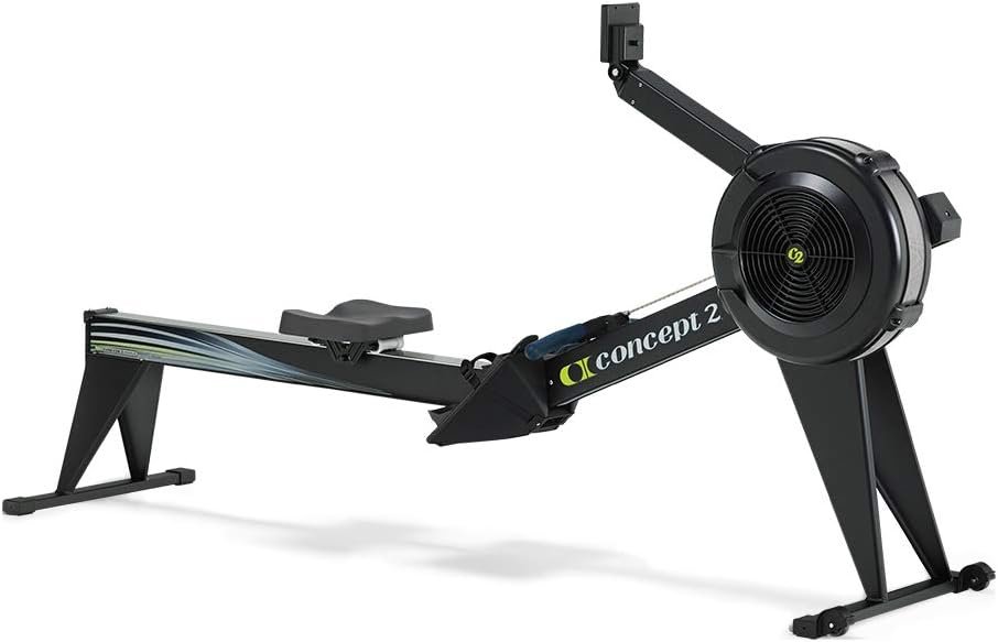 Concept2 RowErg Indoor Rowing Machine with Tall Legs – PM5 Monitor, Device Holder, Adjustable Air Resistance, Easy Storage
