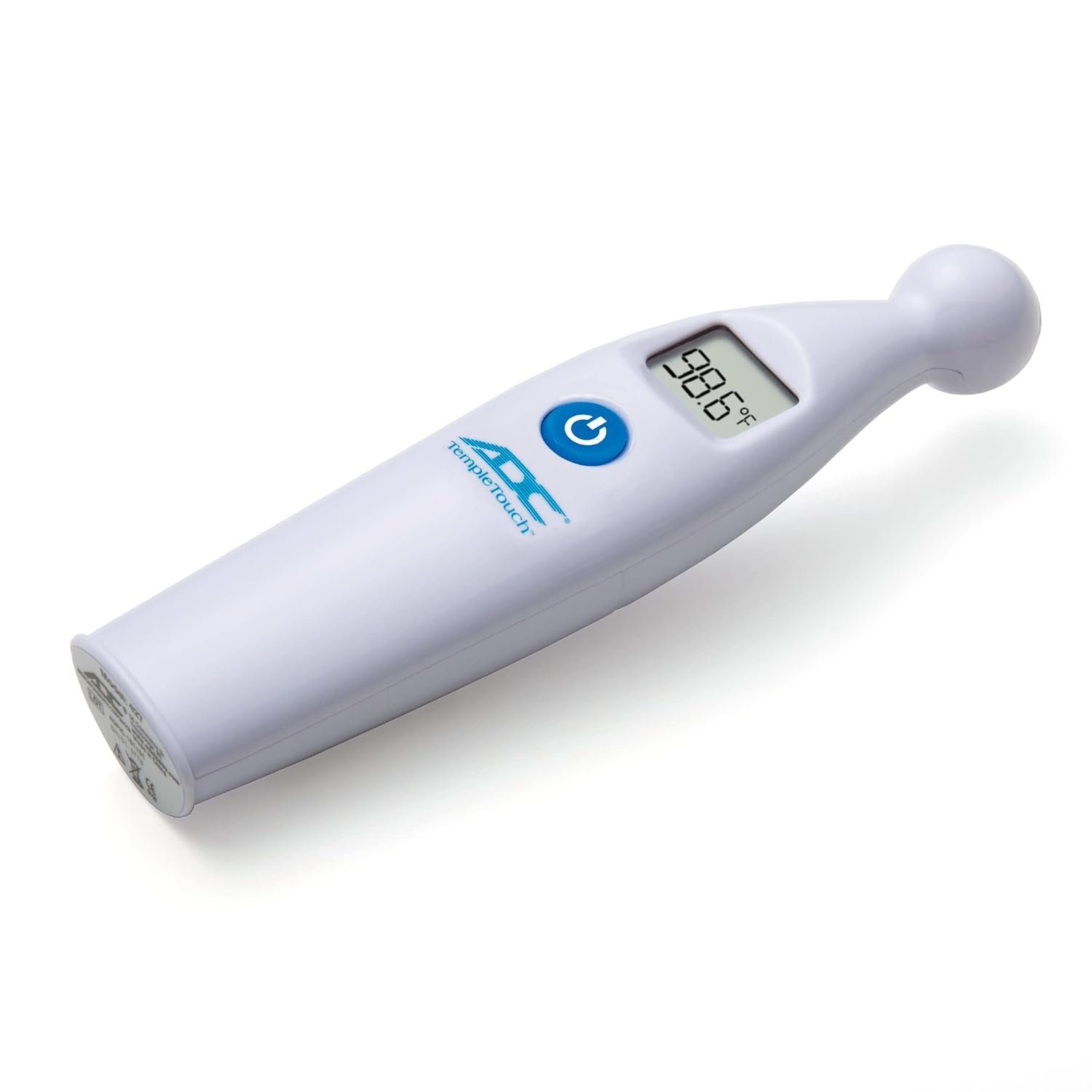 ADC Adtemp 427 Temple Touch Digital Fever Thermometer, Non Invasive and Quick Read, Suitable for Babies, Newborns, Kids, and Adults, White