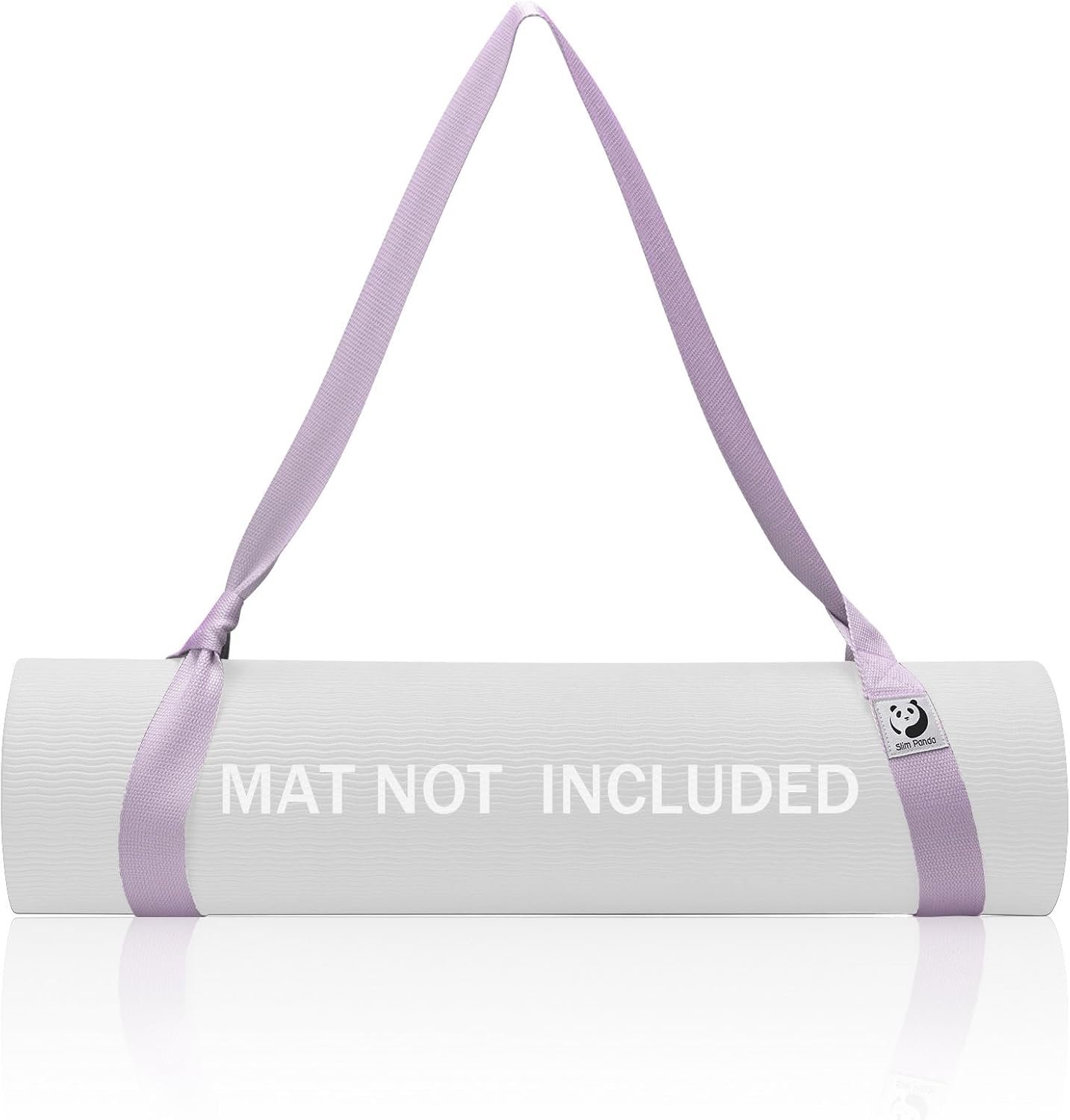 Slim Panda Yoga Mat Straps for Carrying, Adjustable Yoga Mat Carrier Sling Fits All Mats(Mat Not Included)