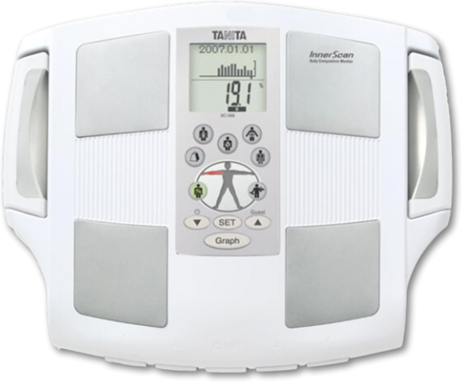 Tanita BC-568 InBody Digital Scale – Japan Technology Segmental Body Composition Analyzer with Smart BMI, Fat, Muscle Mass Measurement, and Nutrition Tracking – FDA Cleared, HSA/FSA Eligible