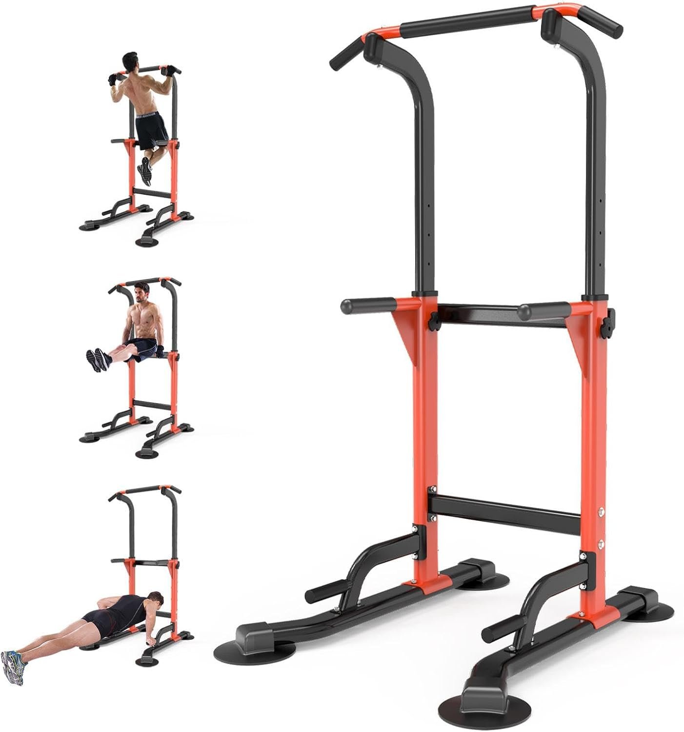 Z ZHICHI Pull-Up Dip Station Pull-Up Chin-Up Weight Capacity 350LBS