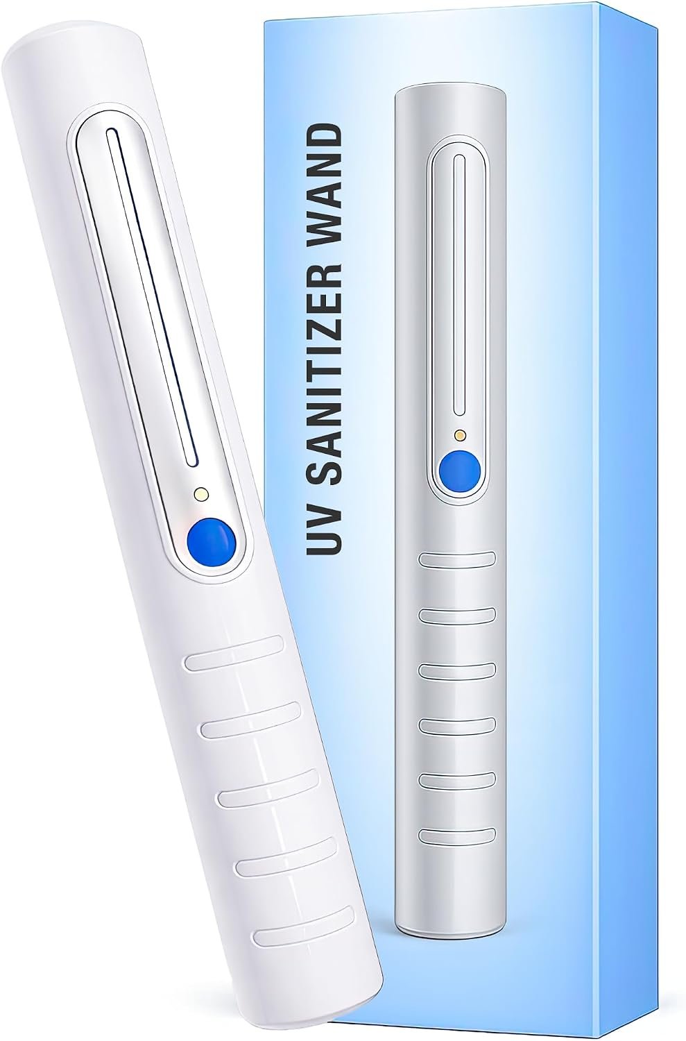 UV Sanitizer Wand – Portable UV Light Sanitizer for Room and Travel – 99.99% Ultraviolet Sanitizing Light, Handheld UV Sanitizing Lamp