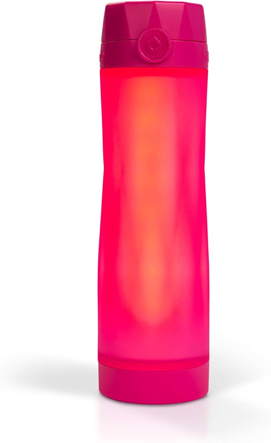 Hidrate Spark 3 Smart Water Bottle, Tracks Water Intake and Glows to Remind You to Stay Hydrated, BPA Free, 20 oz, Berry