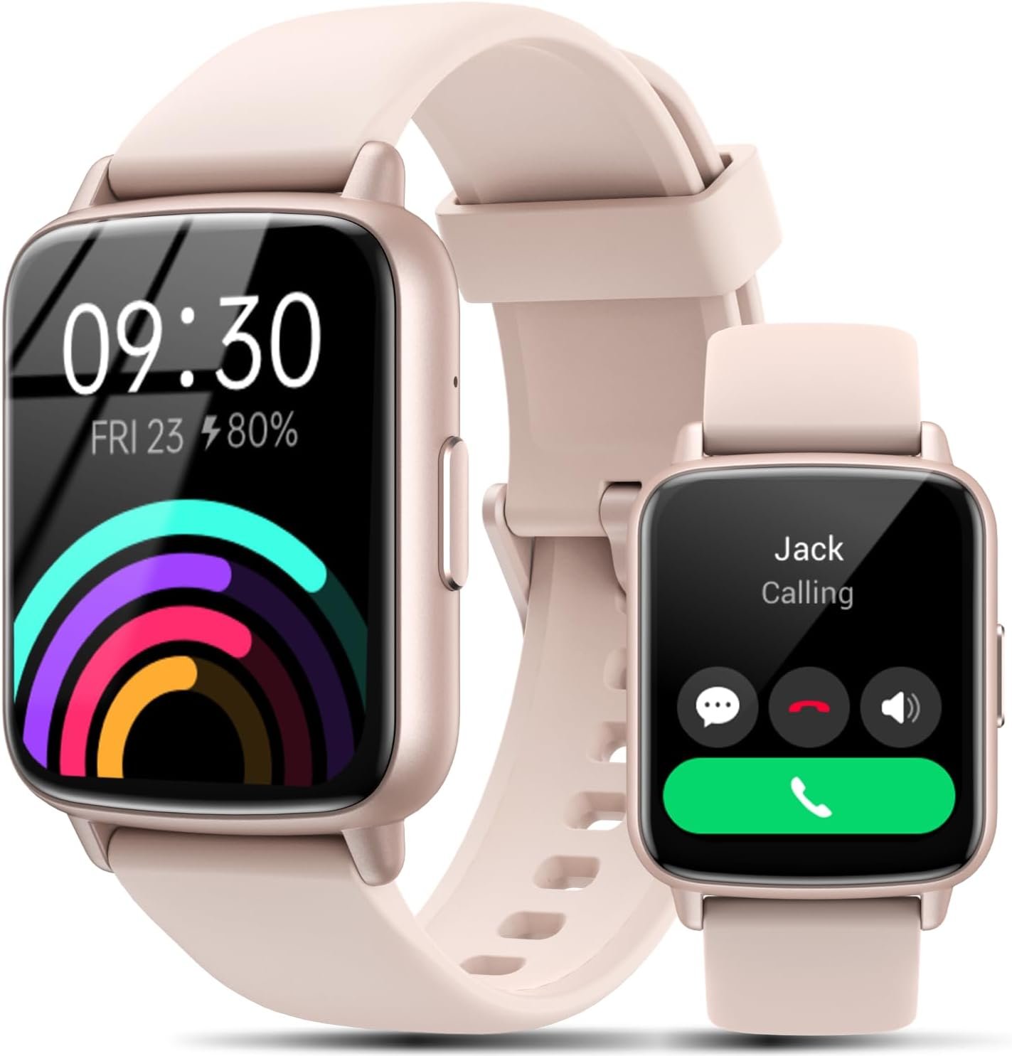 Smart Watches for Women Men with Call – Fitness Trackers with 24-Hour Heart Rate SpO2 Sleep Monitor iP68 Waterproof 100+ Sport Mode Watches for Women gift Compatible with iPhone Android Phones
