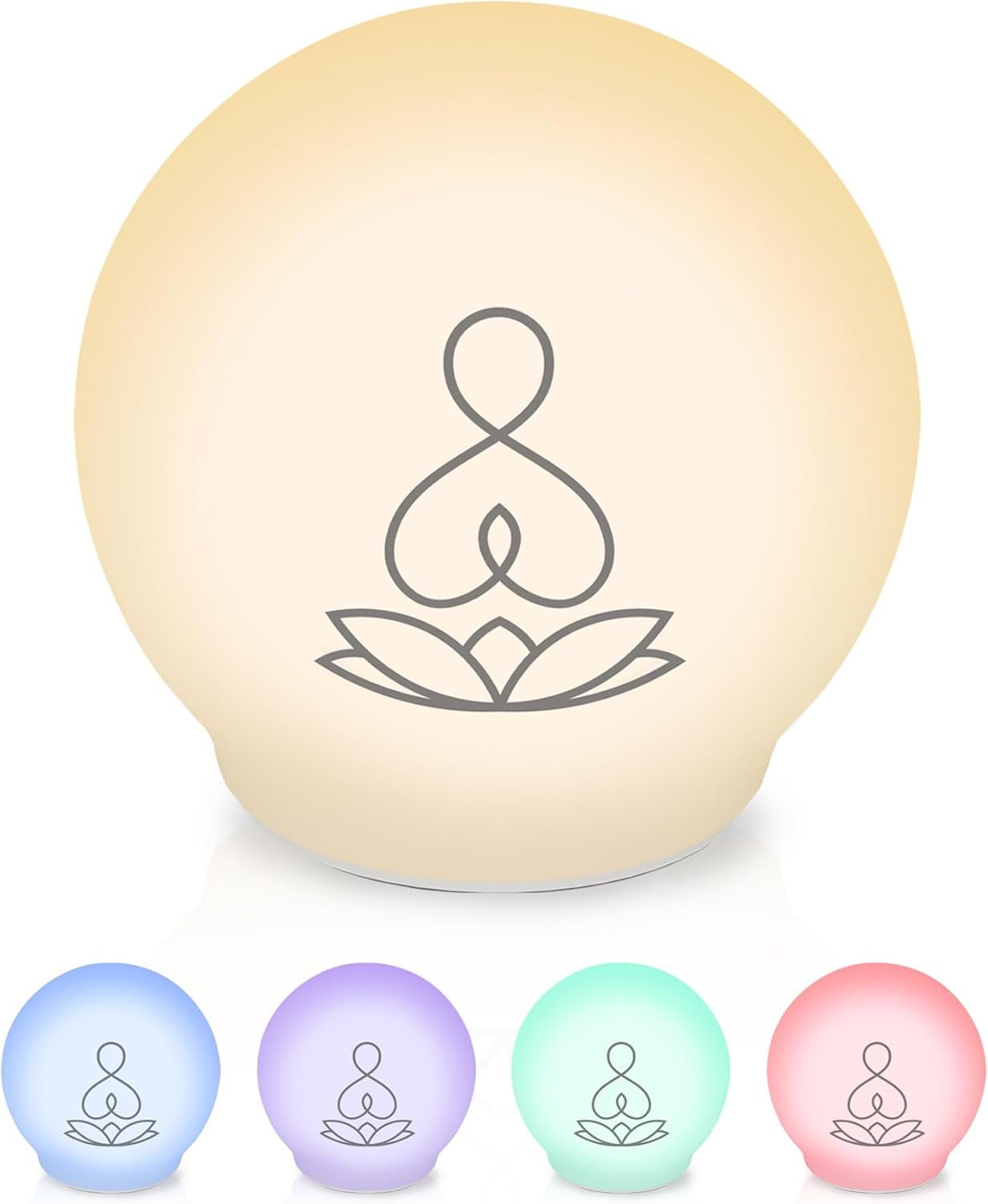 Syrinx Guided Meditation Light – Meditation Aid with Rhythmic Glow for Focus, Mindfulness Tool for Calm Down Corner, Quiet Rooms, Home or Office Use