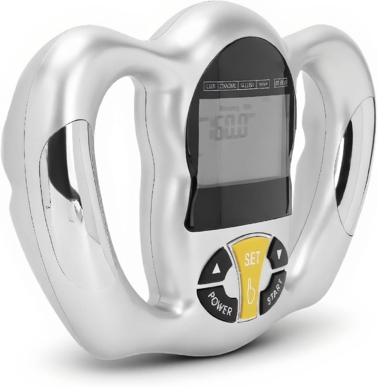 Handheld Body Fat Loss Monitor Digital Body Fat Analyzer BMI Meter Body Fat Measurement Device for , Fitness Monitoring, Health