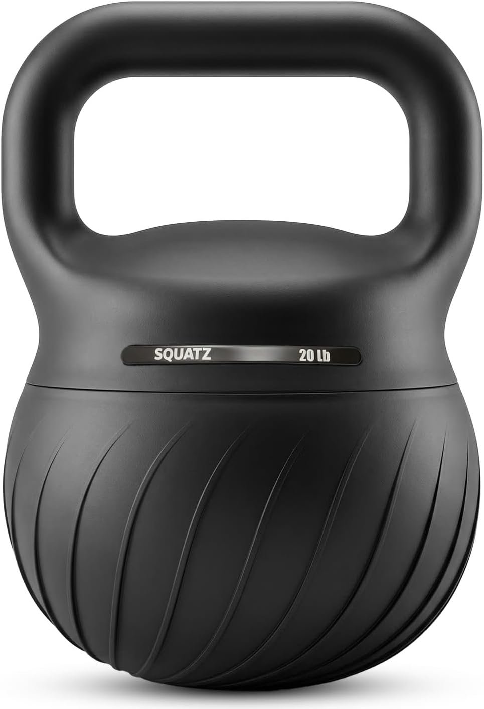 Squatz Soft Training Kettlebells for Home Gym, Shock-Absorbing Base, Kettlebell with Extra-Wide Non-Slip Handle, Floor-Safe Design for Strength Workouts and Full Body Conditioning Sessions