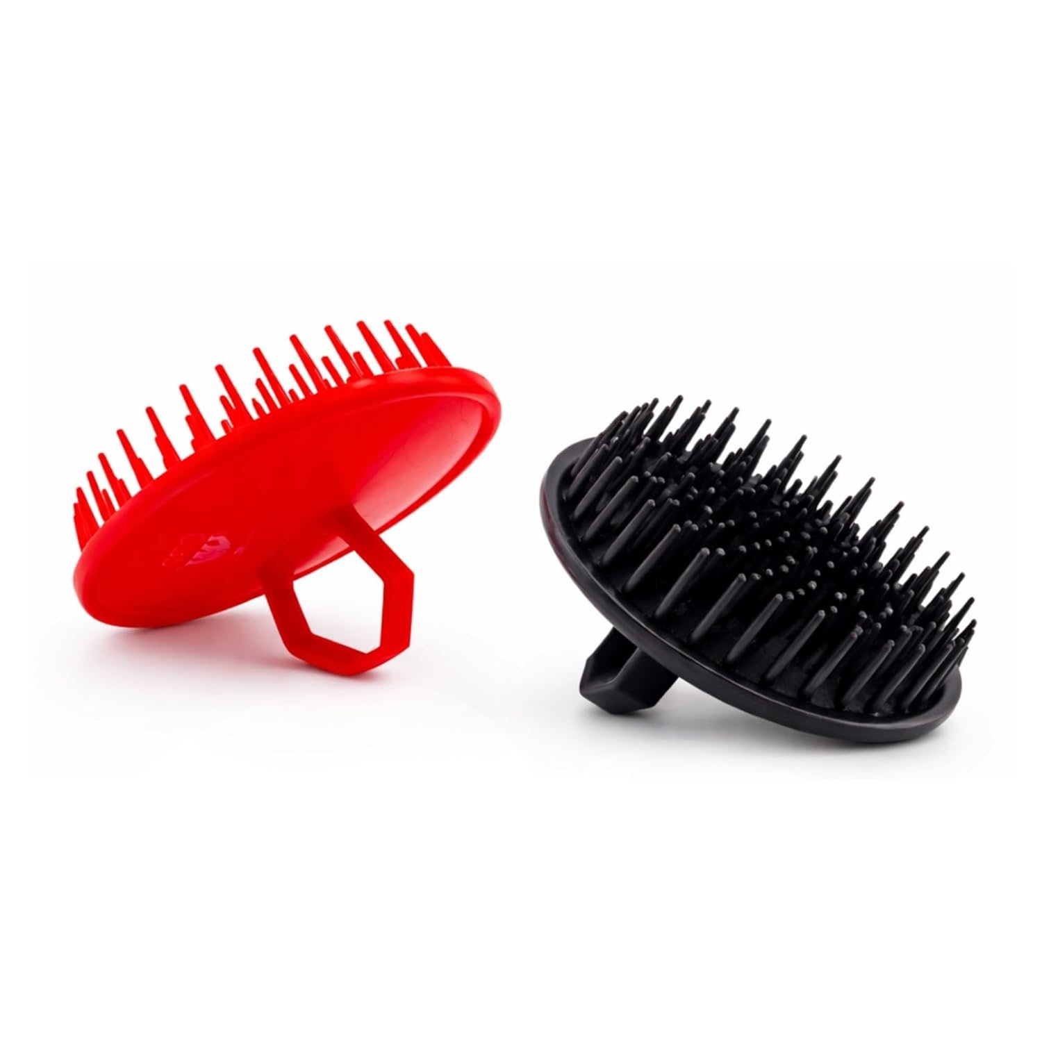 Scalp Massager Shampoo Brush Pack of 2 – Scalp Scrubber for Dandruff Removal, Exfoliating Hair Brush, Wet & Dry for All Hair Types | Scalp Scrubber, For Dandruff Removal, Exfoliating Hair Brush, Wet & Dry, For All Hair Types