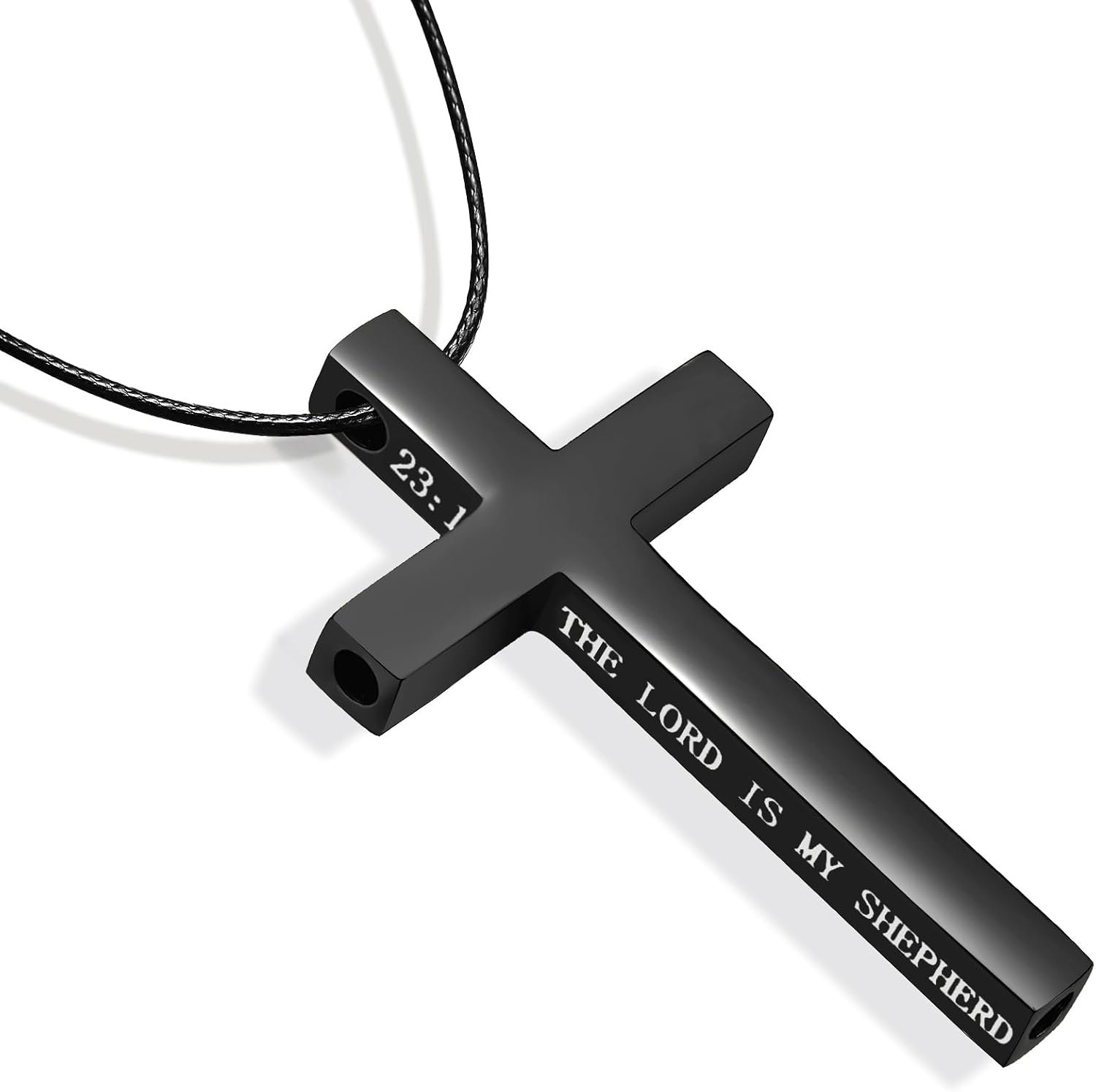 COTATI Anxiety Breathing Necklace Breathe Easy Mindfulness Necklace Stainless Steel Pendant for Women Men Natural Calm & Stress Relief
