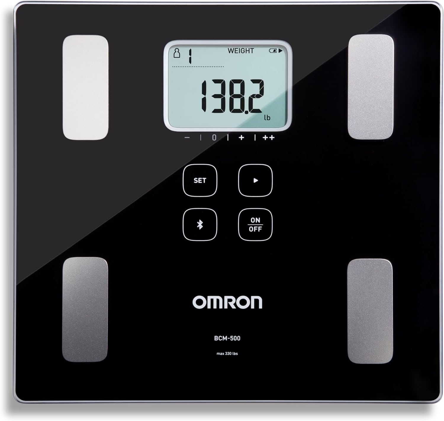 OMRON Body Composition Monitor and Scale – Track Muscle Mass Loss/Gain, Weight, Visceral Fat, BMI – Use OMRON Connect App for Unlimited Storage