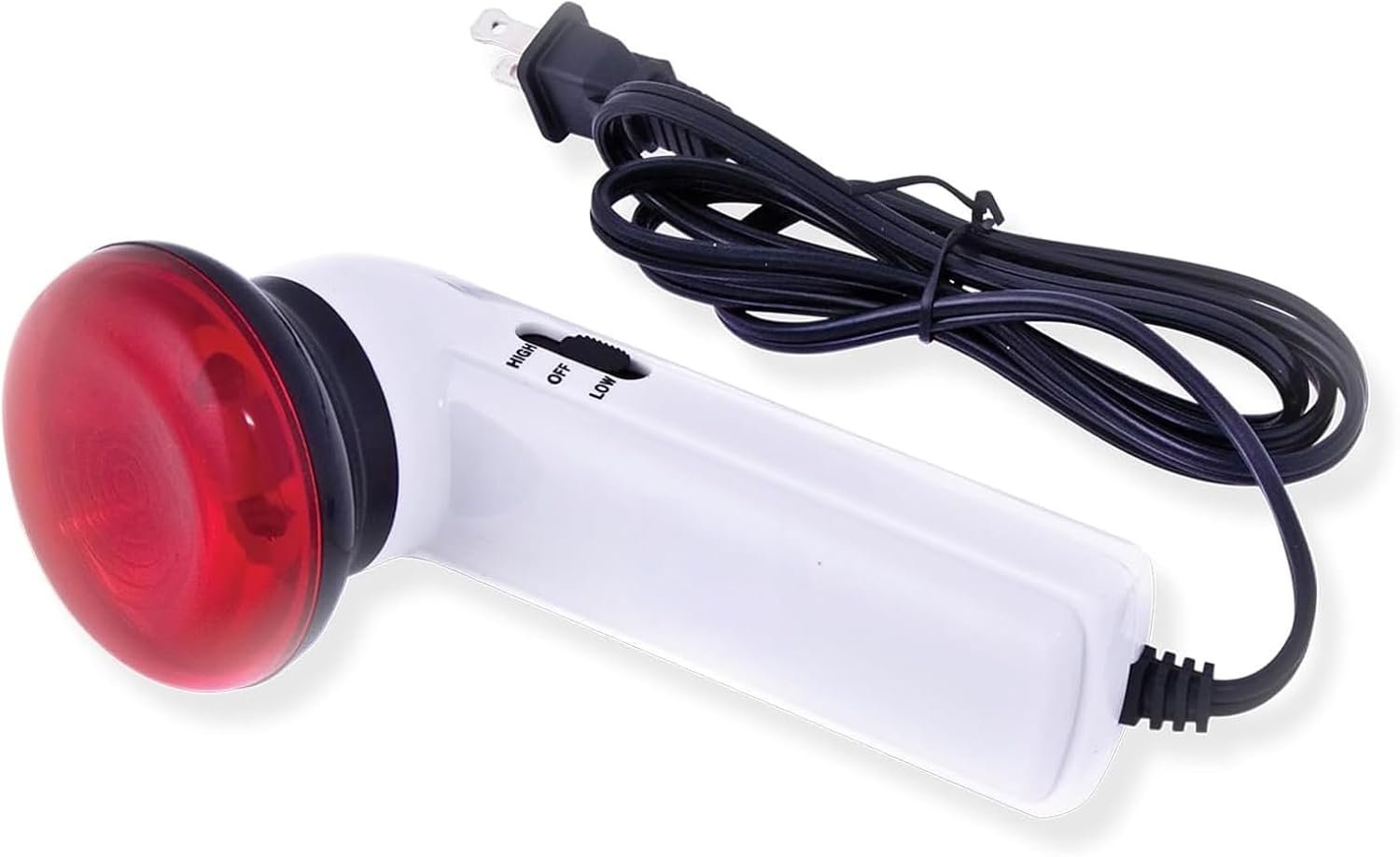 M PAIN MANAGEMENT TECHNOLOGIES Portable Red Light Therapy Infrared Heating Wand by Infarex, Handheld Heating Lamp with Replacement Red Light Bulb
