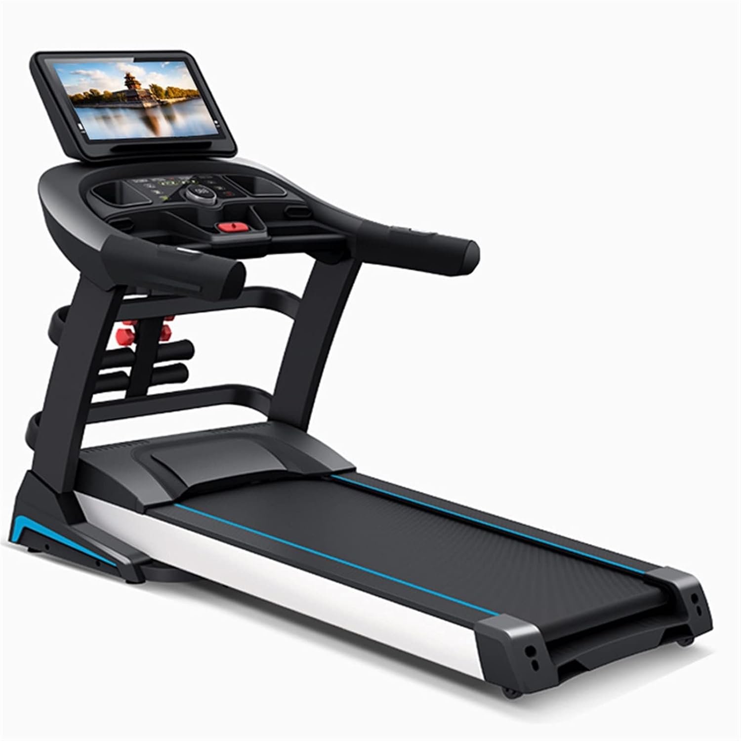Treadmill Walking Indoor Electric Treadmill Home Large Screen Smart Multi-Function Shock Absorption Folding Fitness