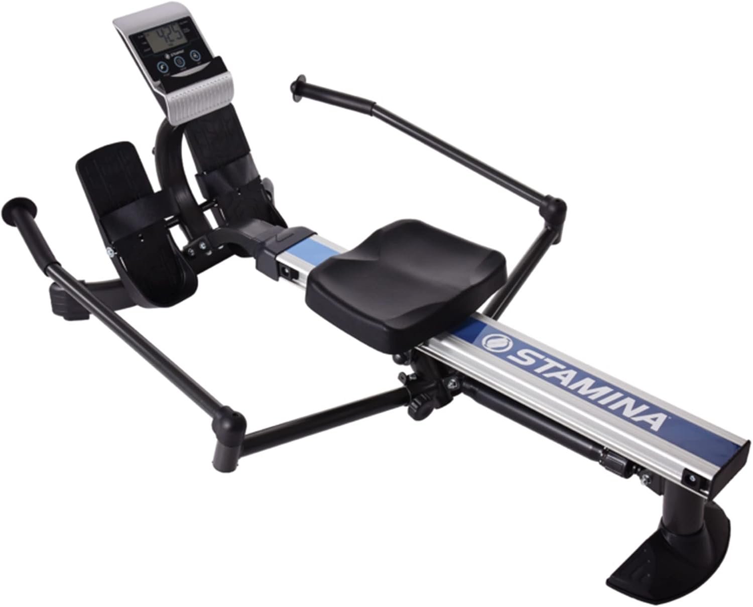 Stamina Hydraulic Rowing Machine, BodyTrac Glider with Cylinder Resistance, 250 Lbs – Home and Gym Exercise Equipment – Ideal for Fitness Training and Body Workout
