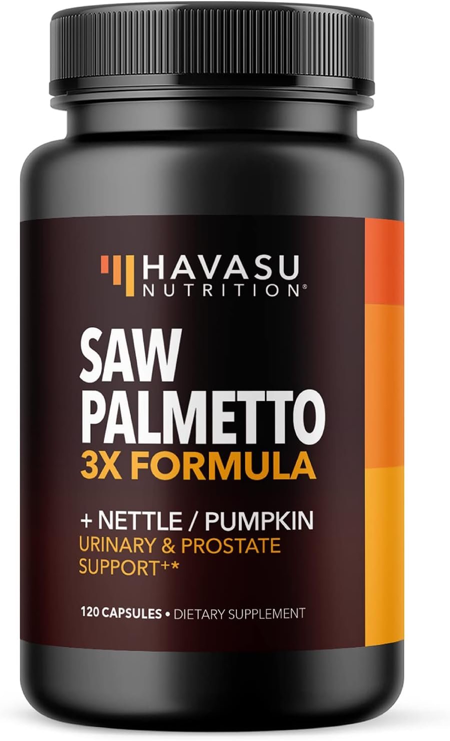 Saw Palmetto for Men – DHT Blocker & Prostate Health Supplement – Potent 3X Formula with Pumpkin Seed Oil & Stinging Nettle – Bladder & Urinary Support – Vegan, Non-GMO Capsules at 2 Month Supply