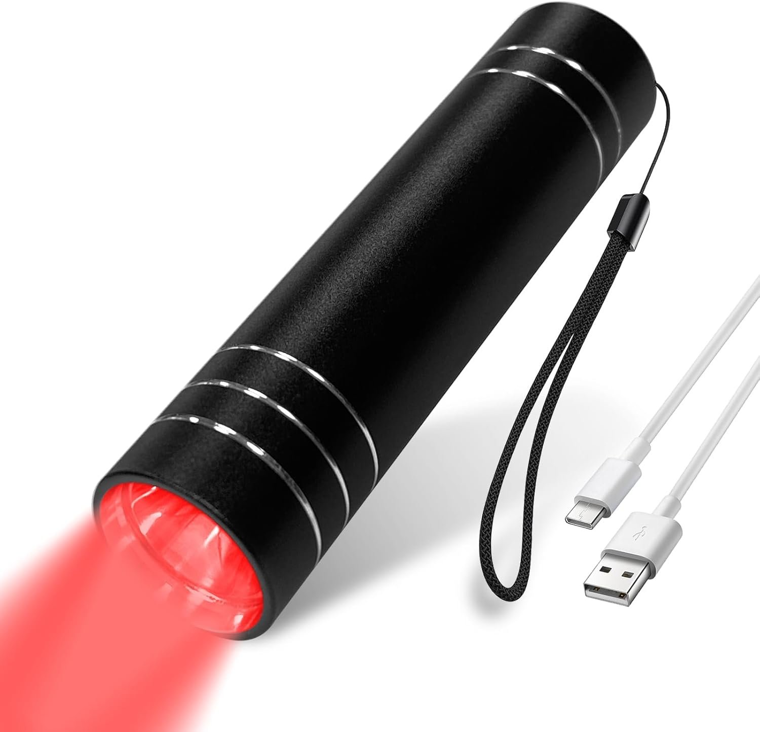 Red Light Therapy Device for Joint&Muscle, Portable Red Light & Near-Infrared Wand, 660nm 850nm LED Light Therapy Torch for Body/Face/Neck/Back/Knee