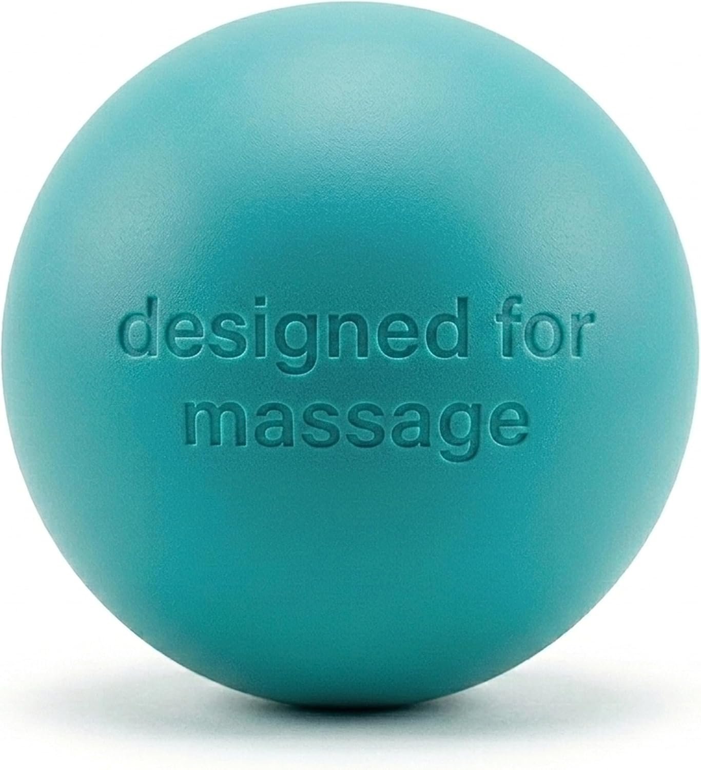 Massage Ball for Myofascial Release, Pure Silicone, Designed for Massage (NOT Lacrosse), Completely Free of BPA/Latex/Rubber/PFAS, for Trigger Point Therapy, Ideal Firmness and Traction