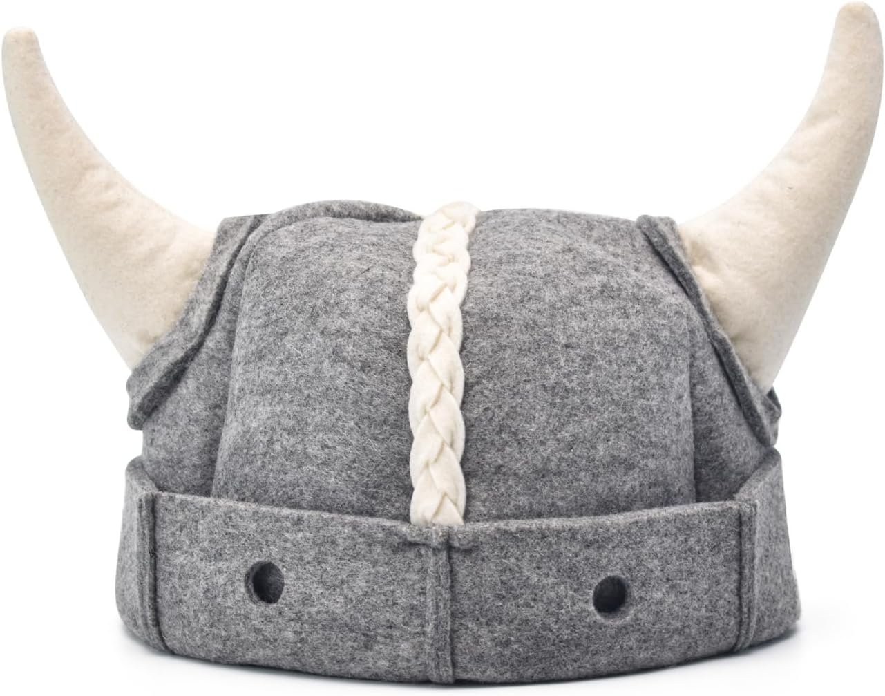 Halsa Sauna Hat,Handmade Natural Wool Sauna Cap for Men & Women, Eco-Friendly, Breathable, One Size Fits All for Spa, Steam Room, Banya, Bathhouse. Viking Style.