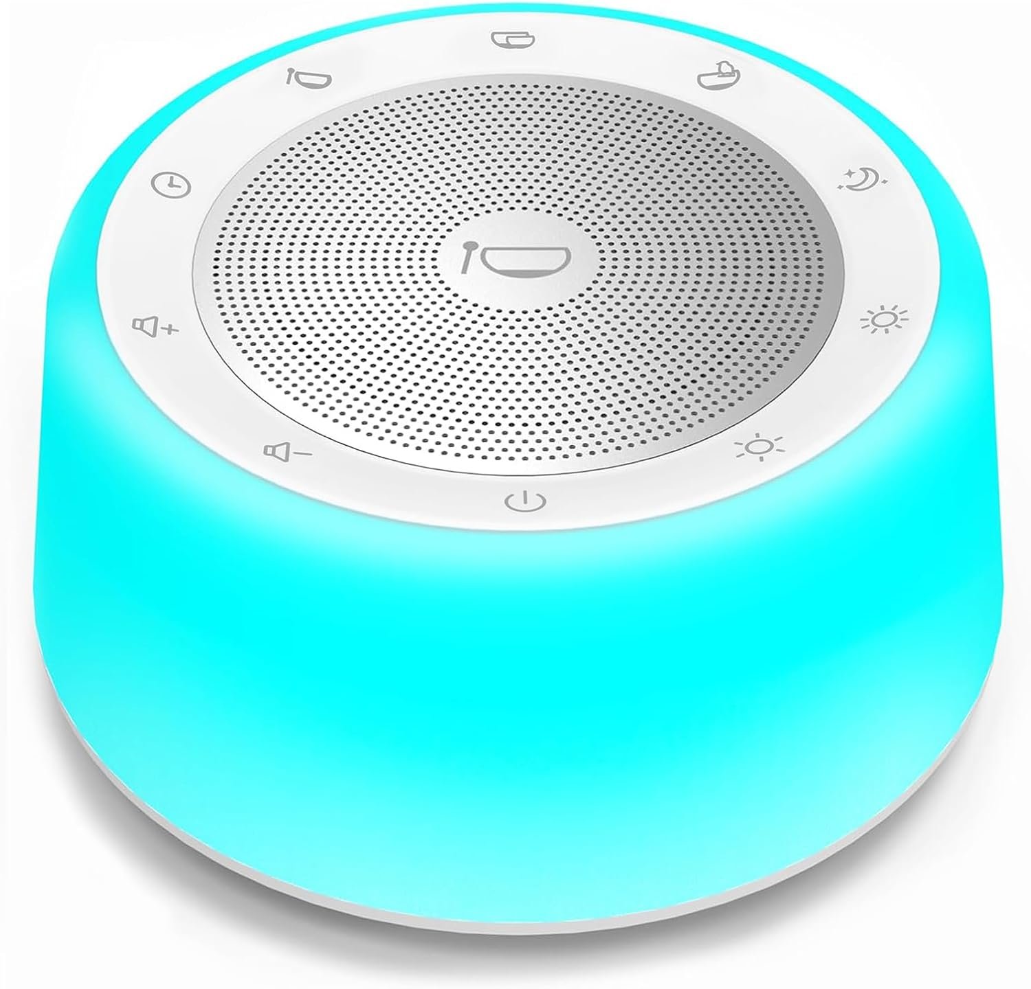 Kipcush Automatic Tibetan Singing Bowl Sound Machine – 11 Healing Tones, Touch Control Night Light, Smart Timer & Memory, Plug-in Sound Therapy Device for Yoga, Meditation, Sleep & Stress Relief
