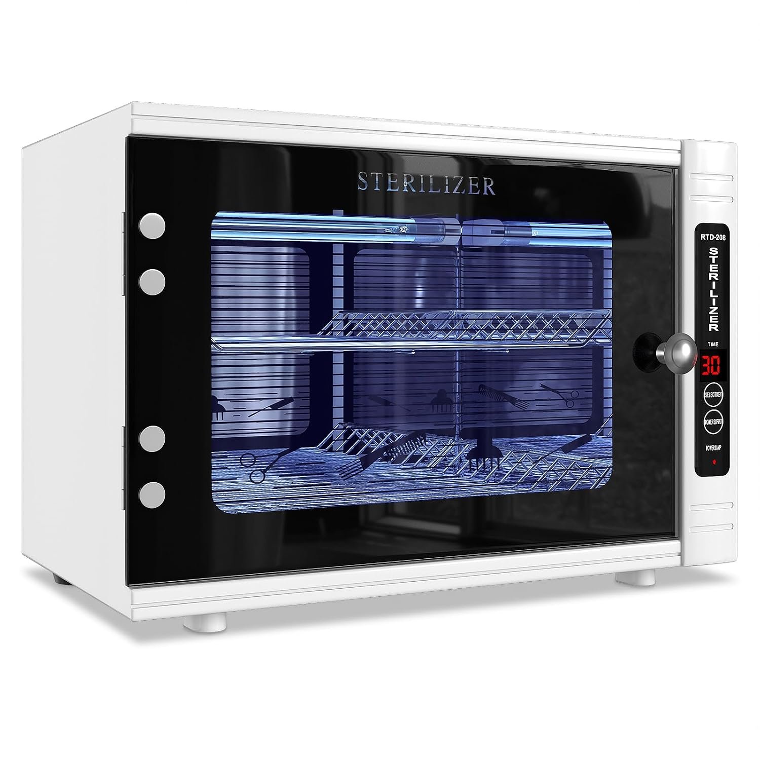 UV Sanitizer Cabinet. UV Light Sanitizer Box with Timer Setting, Suitable for Disinfection of Various Items