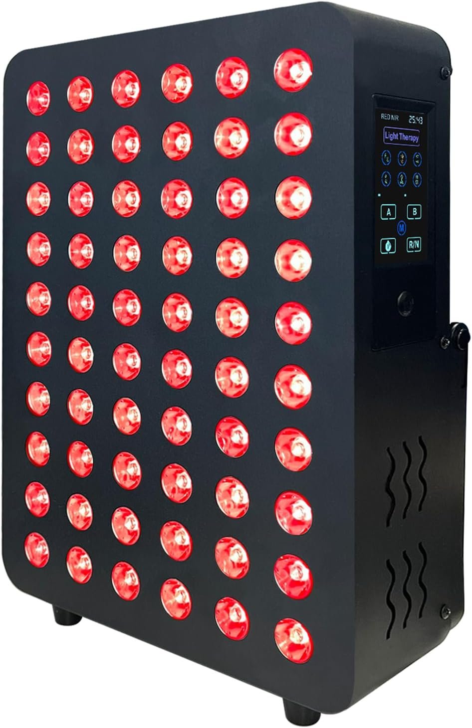 Red Light Therapy Panel, Dual Chip LED 660nm 850nm Near Infrared Light for Body & Face, High Power Red Light Therapy Device for Muscle Recovery, Joint Pain Relief, Skin Rejuvenation at Home