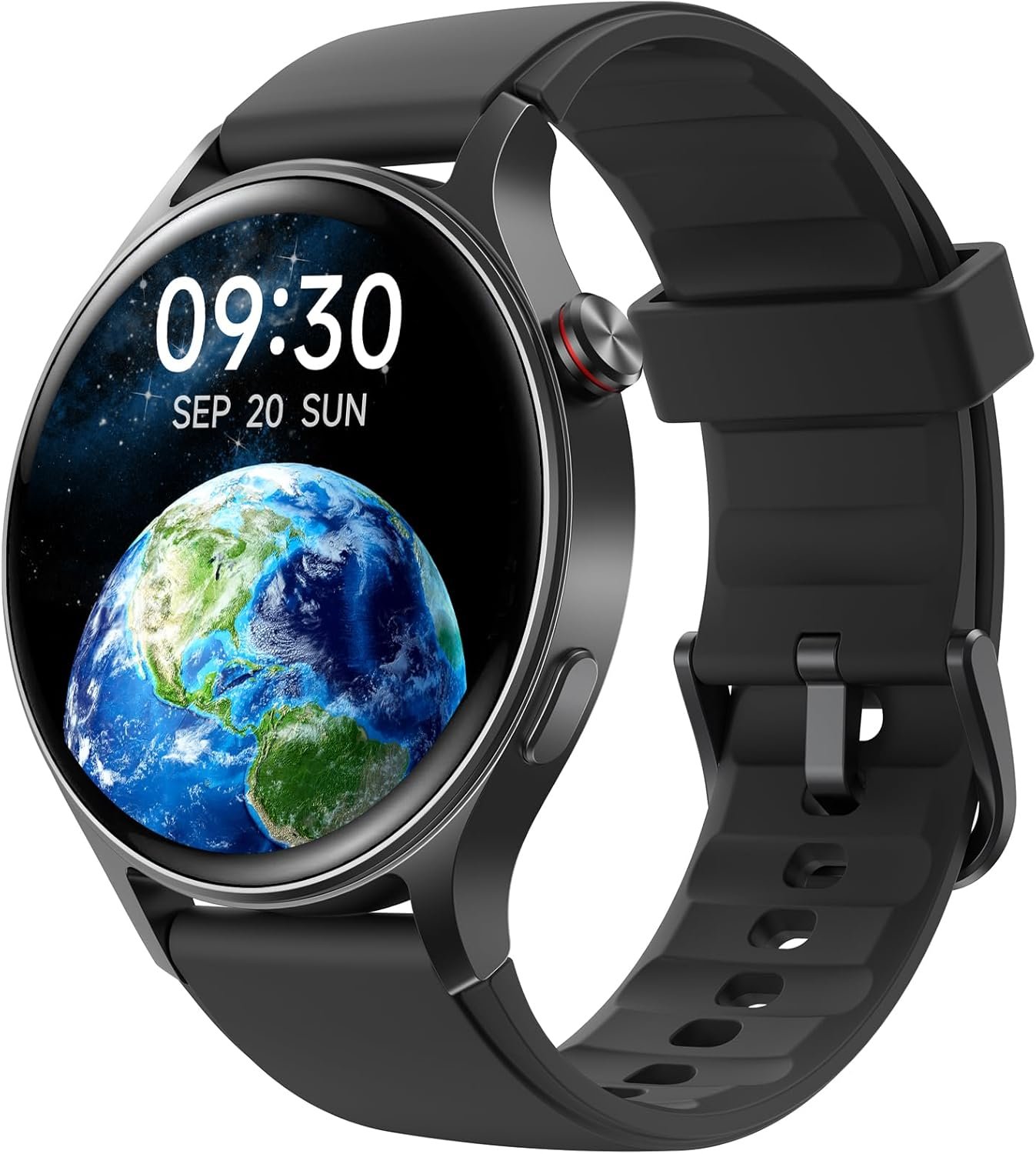 Fitpolo Smart Watch for Men Women,1.3″ AMOLED Touchscreen Fitness Tracker, Make/Answer Calls, Heart Rate SpO2 Monitor, 3ATM Waterproof, Sleep & Activity Tracking Smartwatch for Android Phones iPhone
