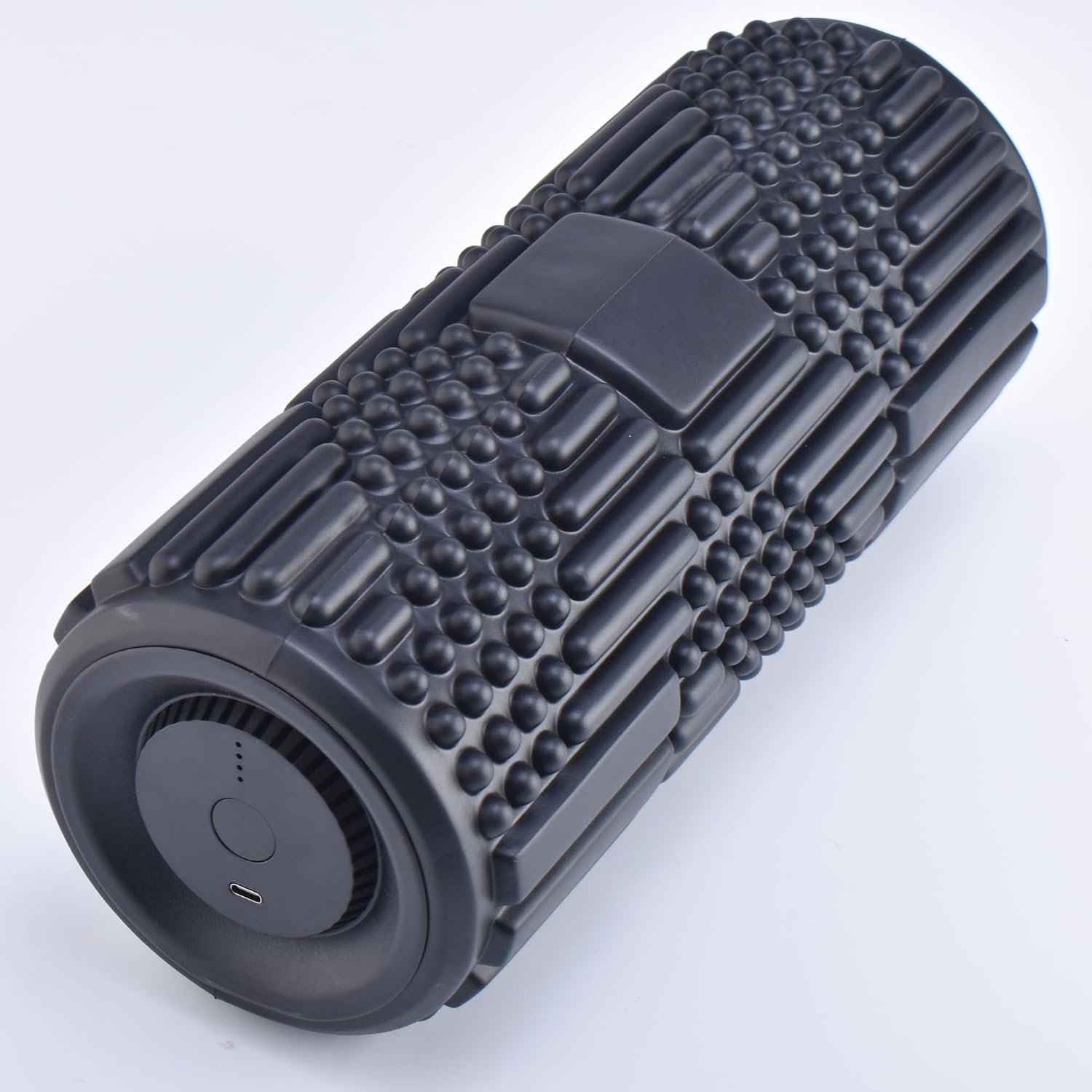 VibePro Flow Vibrating Foam Roller – 5-Mode Vibrating Massage Roller for Muscles Deep Tissue, Recovery, & Pain Relief – High-Intensity Electric Foam Roller for Back, Legs & Shoulders – Rechargeable