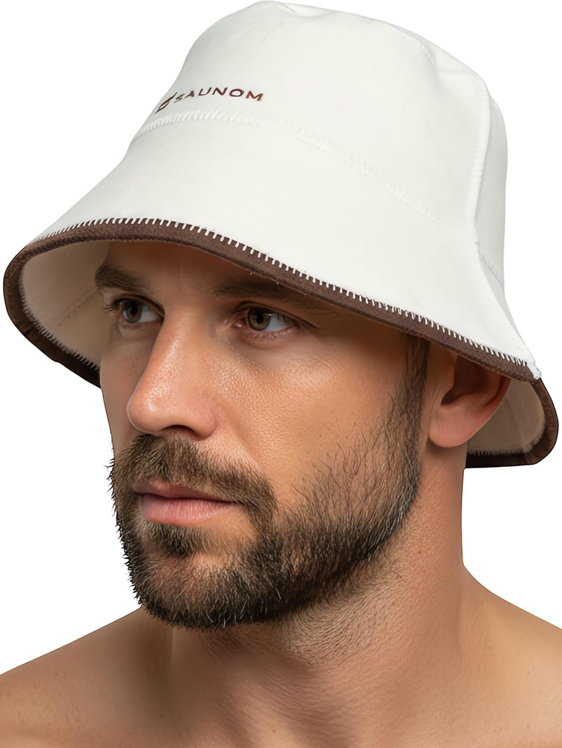 Wool Sauna Hat for Men and Women — 100% Natural Wool — Breathable, Itch-Free and Odor Resistant Sauna Cap — Ideal Banya Hat for Men
