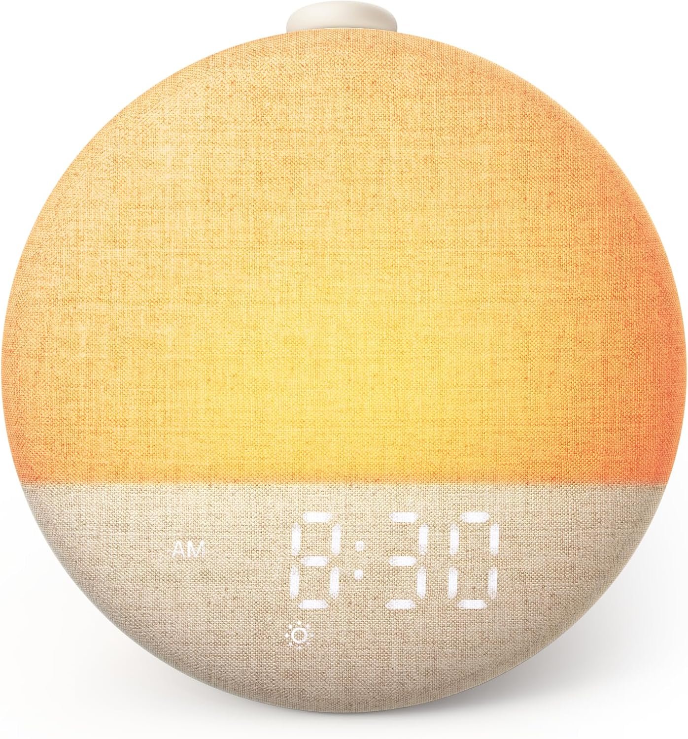 Dreamegg Sunrise 2 – Sunrise Alarm Clock, Sound Machine for Sleep, Favorites Mode, Sleep Routines, Dimmable Night Light, 29 Soothing Sounds, White Noise Machine, Wake Up Light for Bedrooms (Cream)