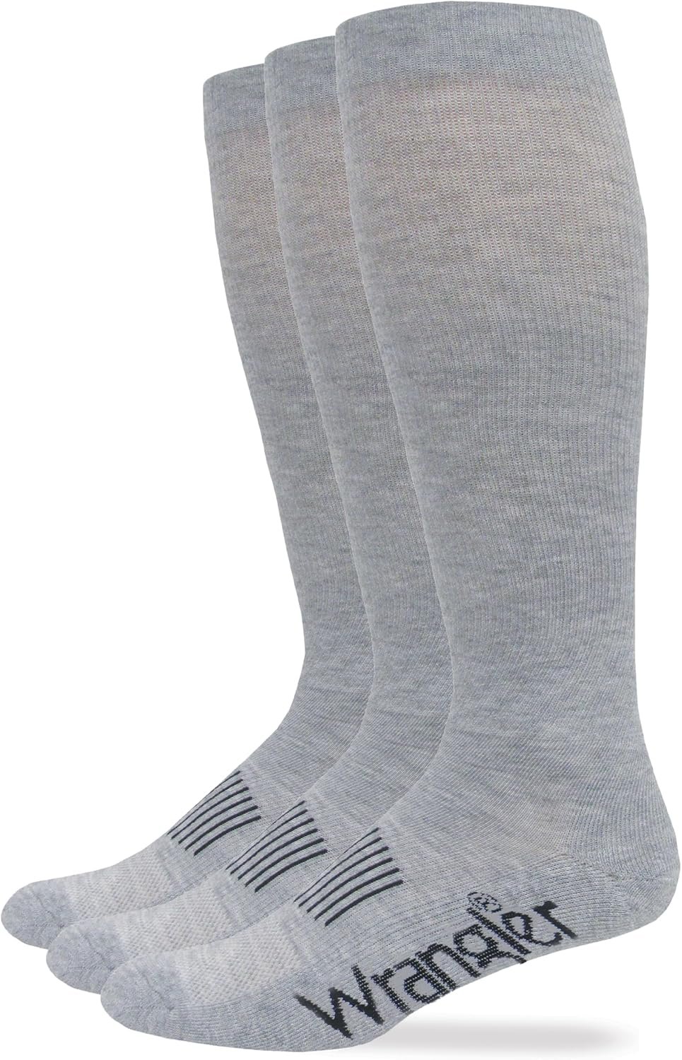 Wrangler Men’s Western Boot Socks (Three Pairs)