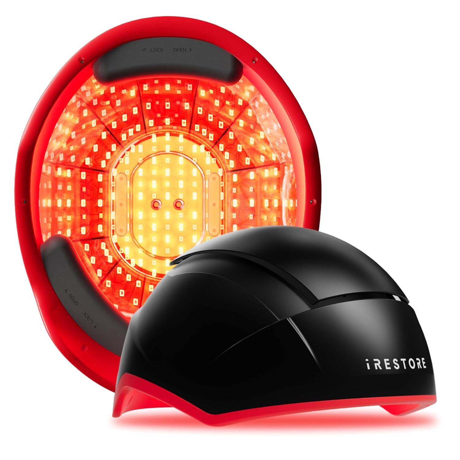 iRestore Elite – Laser Red Light Therapy for Hair Growth System – FDA Cleared Hair Loss, Hair Thinning & Alopecia Treatment for Men & Women – Laser Cap for Hair Regrowth Stimulates Denser Fuller Hair