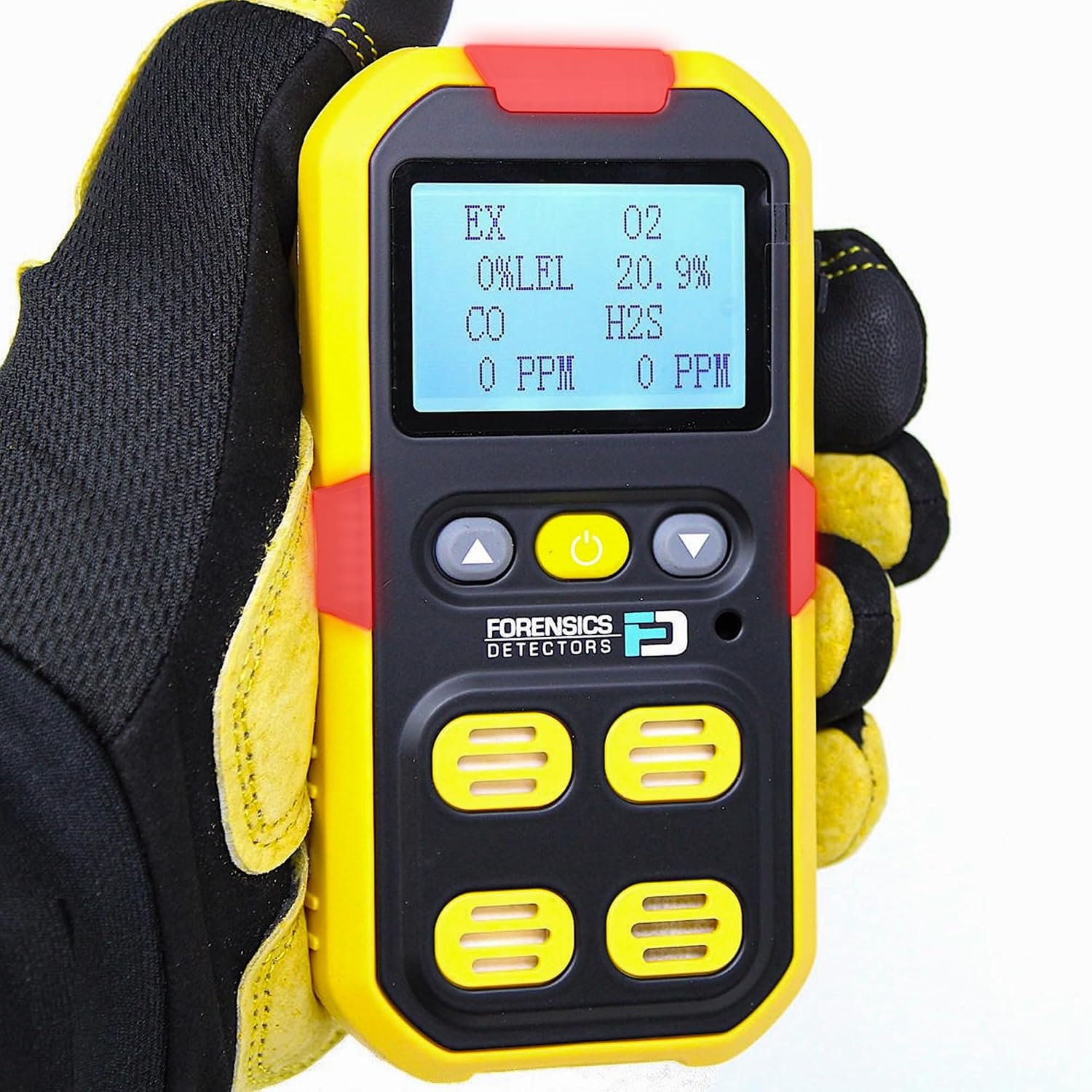 4 Gas Meter for Confined Space | USA NIST Calibration | O2, CO, H2S, LEL