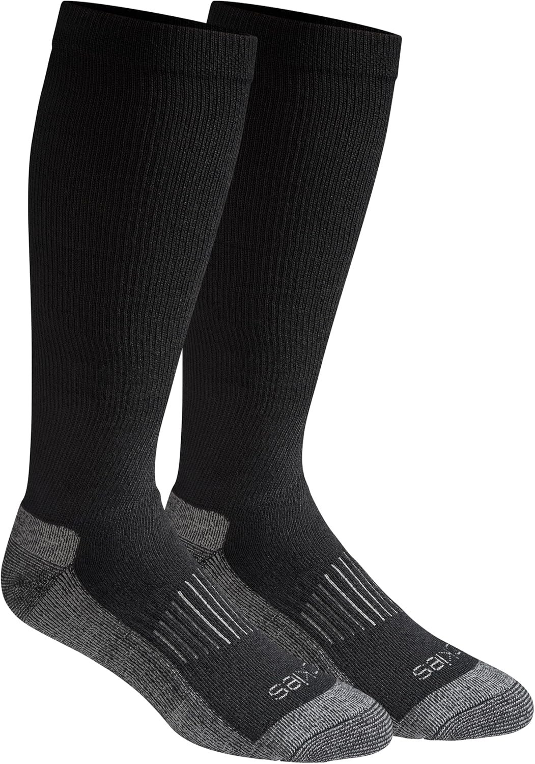 Dickies Men’s Light Compression Comfort Over-The-Calf Socks, Available in M-XXL (2, 4 Pairs)