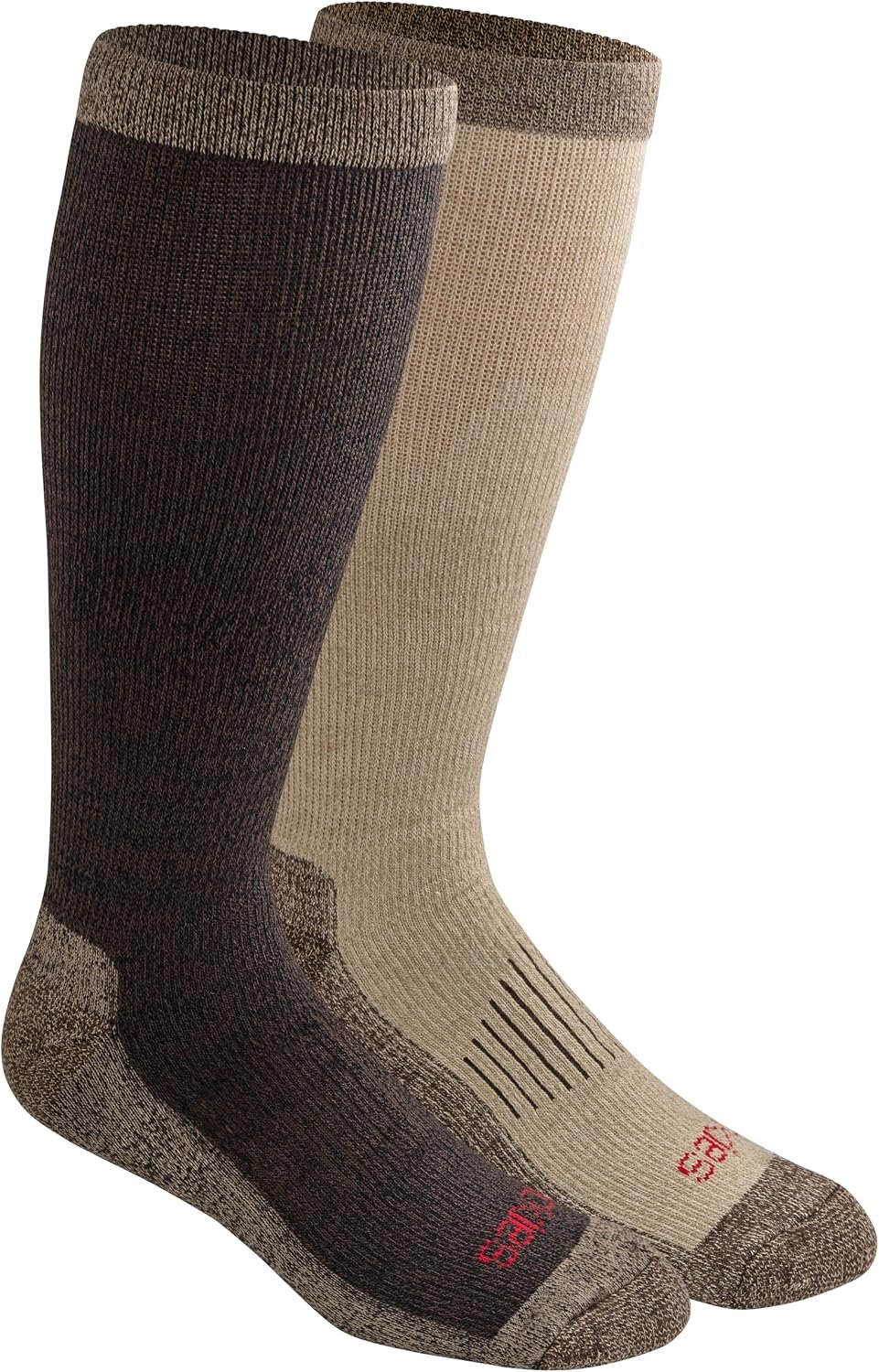 Dickies Men’s Light Compression Comfort Over-The-Calf Socks, Available in M-XXL (2, 4 Pairs)