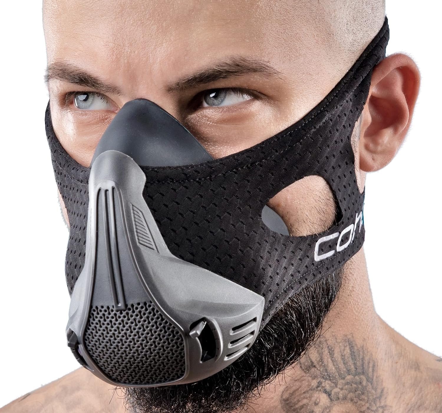coher Workout Mask Breathing Mask for Men and Women – Adjustable Resistance Levels – Increase Lung Capacity and Endurance – Ideal for Jogging, Sports, Cycling, Fitness